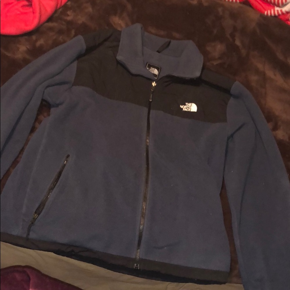 Men’s Blue Fleece North Face Jacket